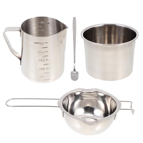 Candle Making Tool Kit for Beginners, Stainless Steel Wax Melting Cup