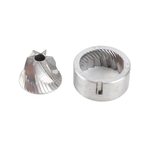 Hidyliu Coffee Grinder Disc 420 Stainless Steel Core (Six Star Cone)
