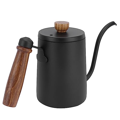 Hidyliu Pour Over Coffee Maker Set, Exquisite Brewing Kit (Black hand