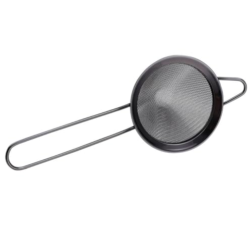 Triangle Cocktail Strainer Fine Mesh Filter with Hook Handle