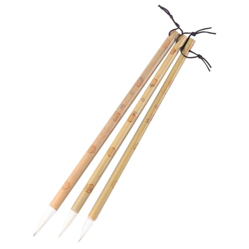 Beginner Chinese Calligraphy Brushes (3-Pack)