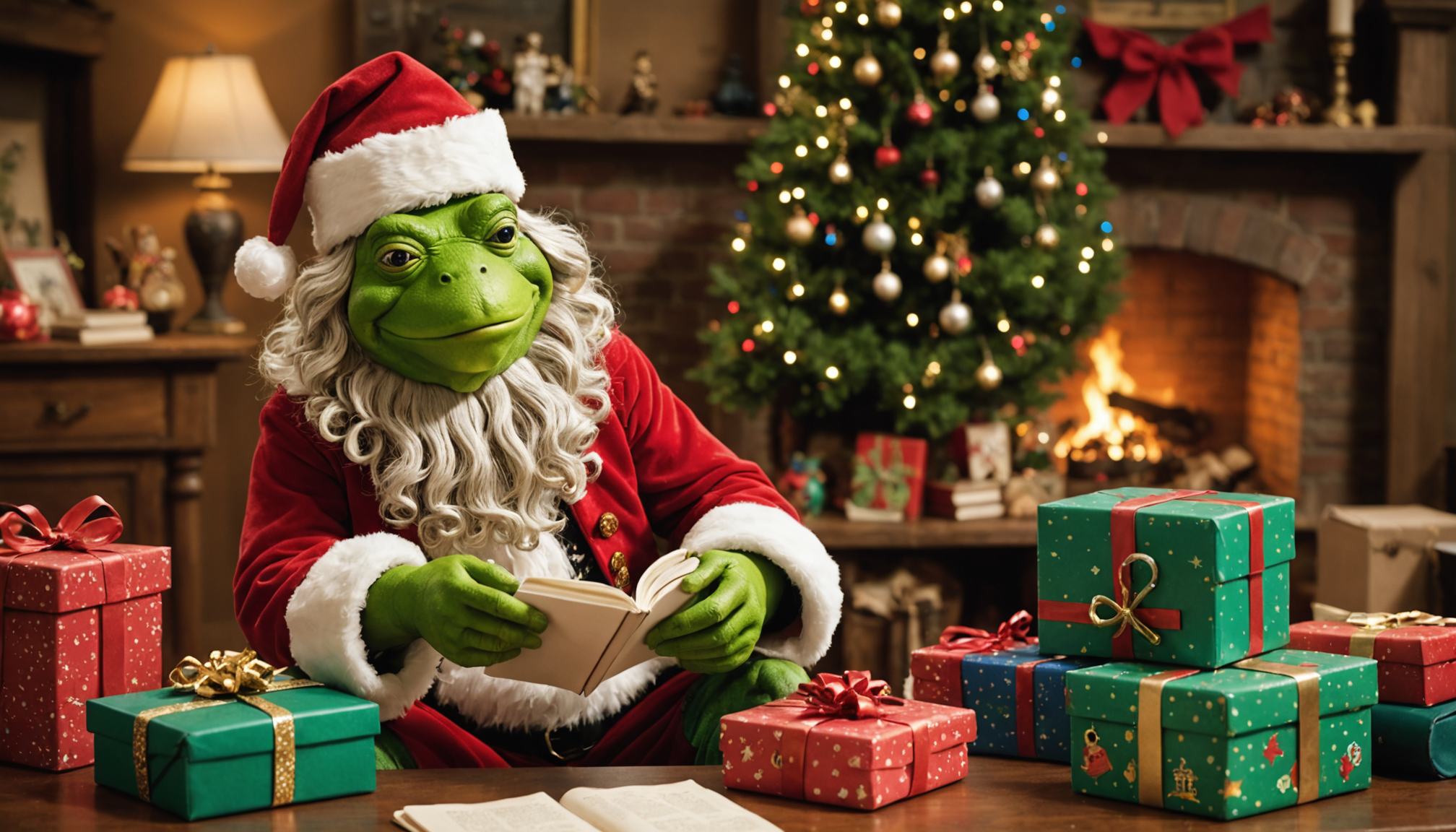 Thrift-Store Secret Santa Storytime - Social & Community quest