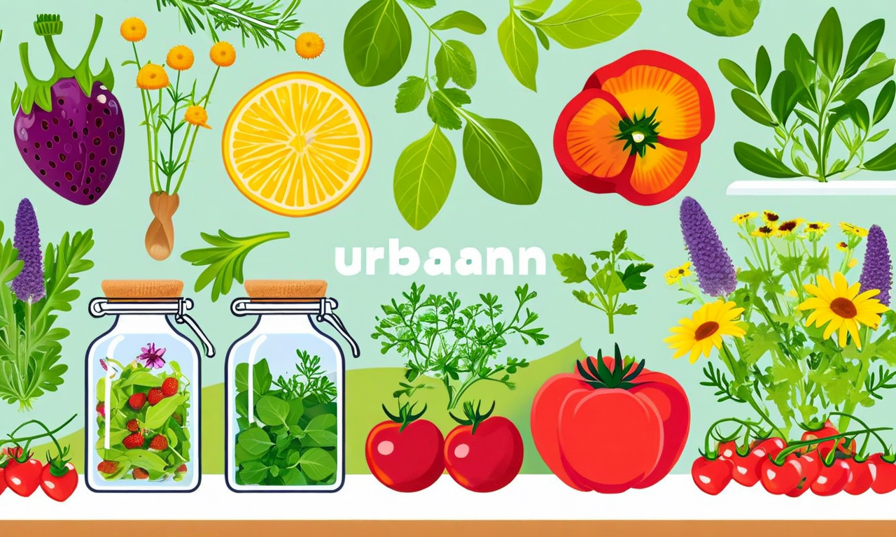Urban Foraging Preservation & Recipes - Nature & Outdoors quest