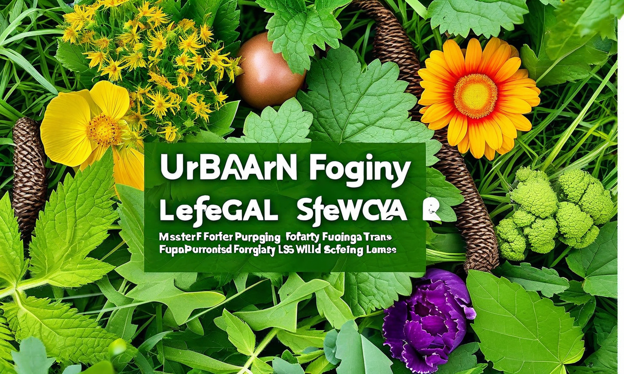 Urban Foraging Safety & Legal Framework