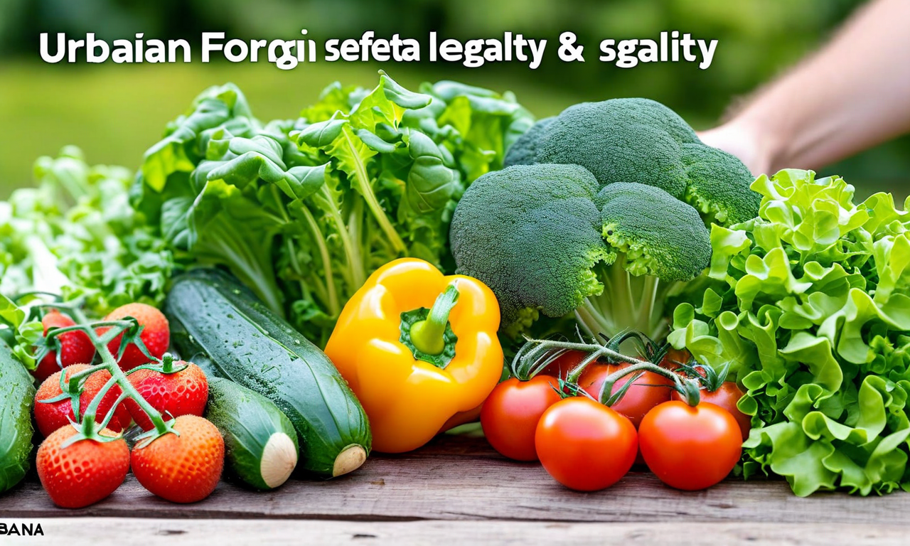 Urban Foraging Safety & Legality - Nature & Outdoors quest