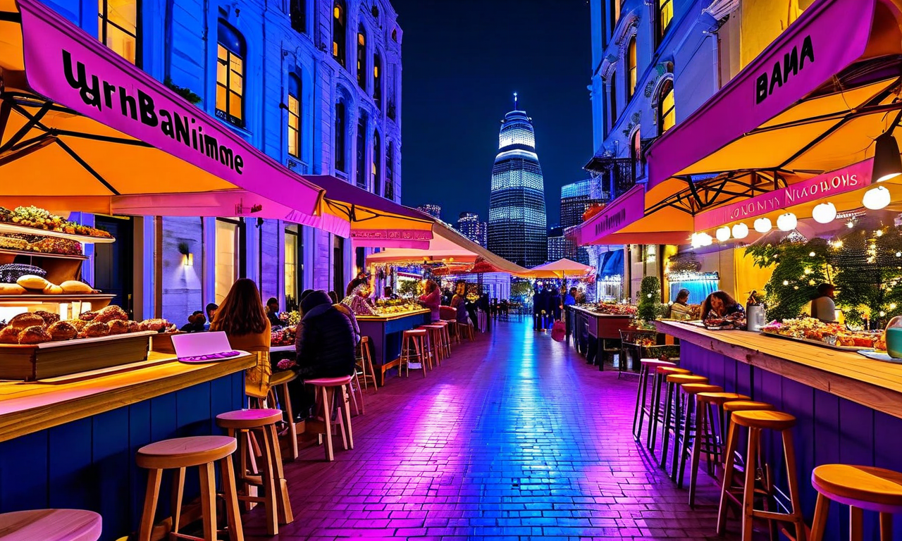 Urban Nighttime Exploration & Activities